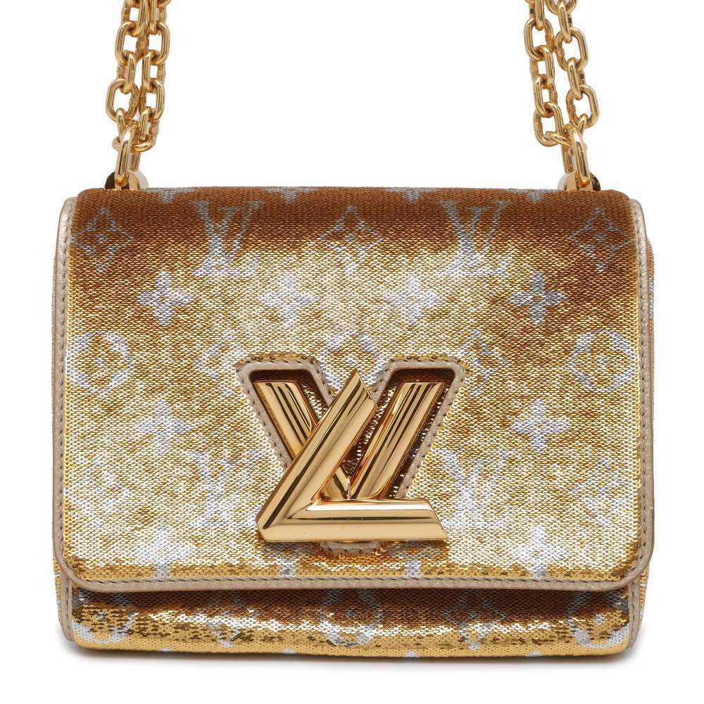 Louis Vuitton Shoulder Bag Sequin Twist Monogram